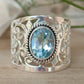 Zenat Sea Blue Cubic Zirconia Women’s Ring