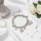 Zenat Multi layered Steel Ball Bean Love Bracelet