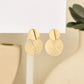 Zenat Bohemian Geometric Round Earrings for Women