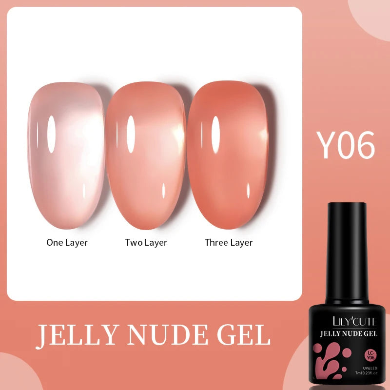 Zenat Red Autumn Winter Gel Nail Polish