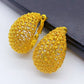 Zenat Dubai Gold Plated Hollow Earrings – Fine Jewelry