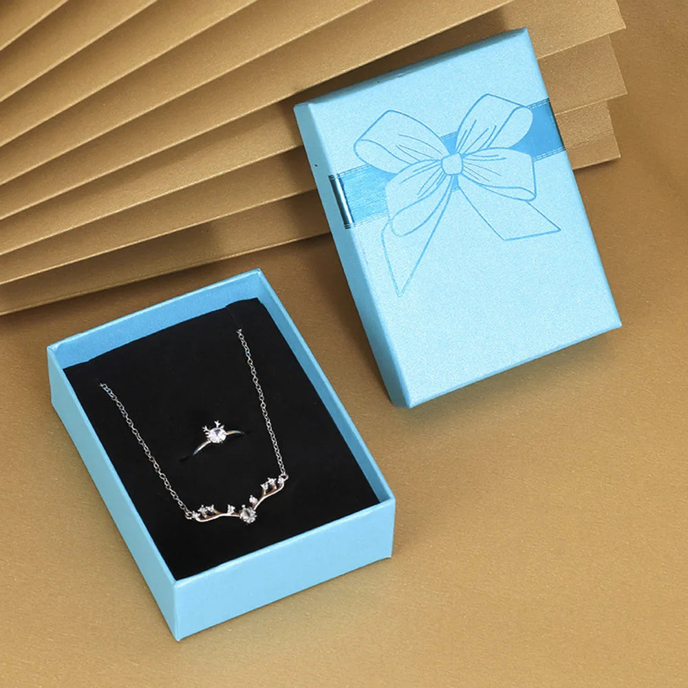 Jewelry Organizer Box Butterfly Bow pattern