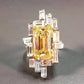 Zenat Sparkling Crystal Zircon Women's Ring