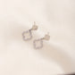 Zenat Hollow Four-Leaf Flower Earrings – Elegant Fashionable