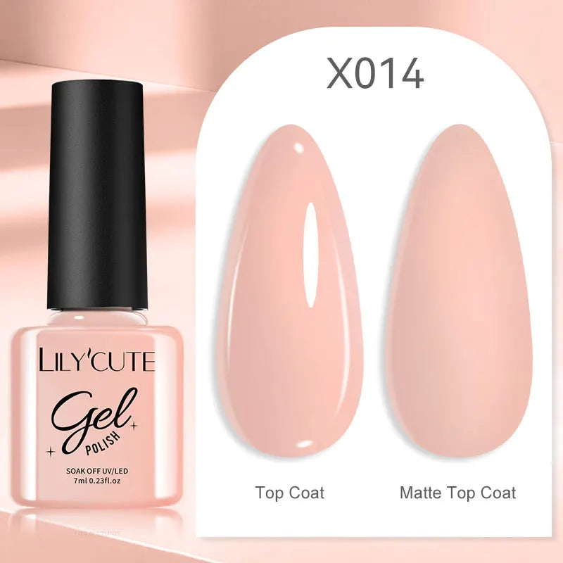 Zenat Red Autumn Winter Gel Nail Polish