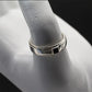 Custom Luxury Expensive High Quality Jewelry 925 Sterling Clear Black Blue Cubic Zircon Stone Silver Rings Men
