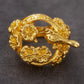Zenat Vintage Flower & Bird Motif Beads Ring