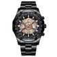 Zenat 2025 Luxury Men’s Quartz Stainless Steel Watch