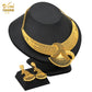 Zenat Luxury Indian style Jewelry Sets 24K Golden