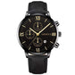 Zenat Geneva Wristwatch Alloy Case Leather