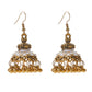 Zenat Trendy Indian Jhumka Charm Stud Earrings