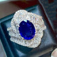 Zenat Colorful Green Cubic Zirconia Rings