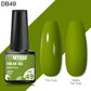 Mtssii 6ML Reflective Gel Nail Polish Shiny 14 Colors Semi-permanent UV Gel varnish Hybrid Nail Polish for Nail Art Manicure