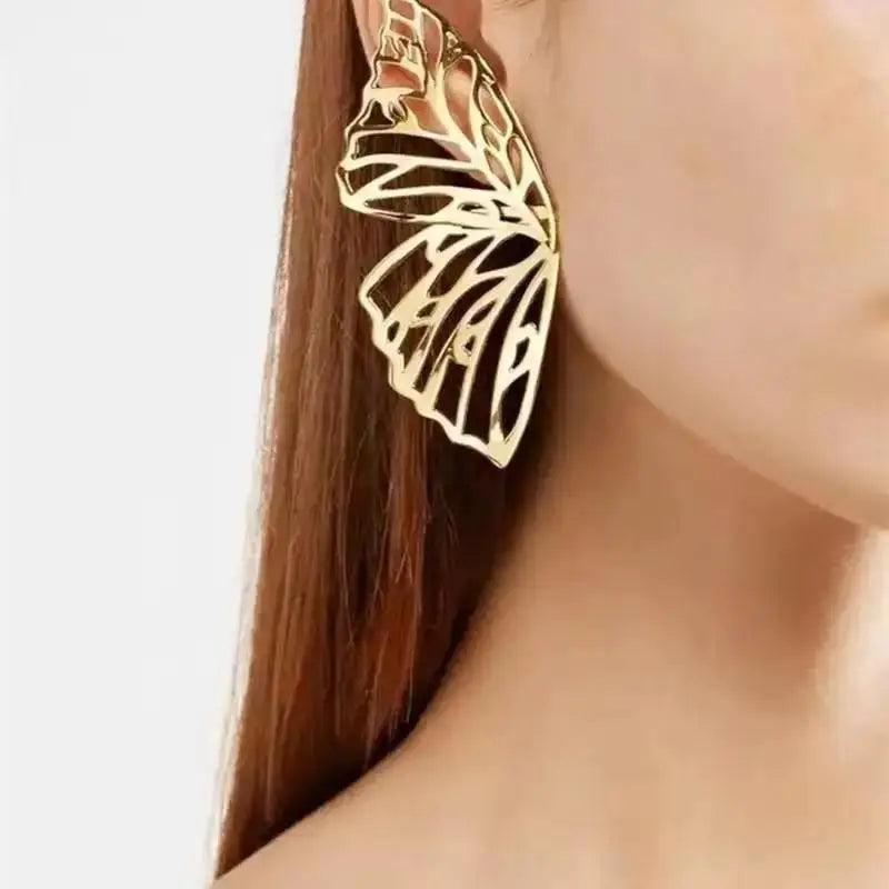 Zenat 925 Silver Leaf & Flower Earrings – Trendy 2025