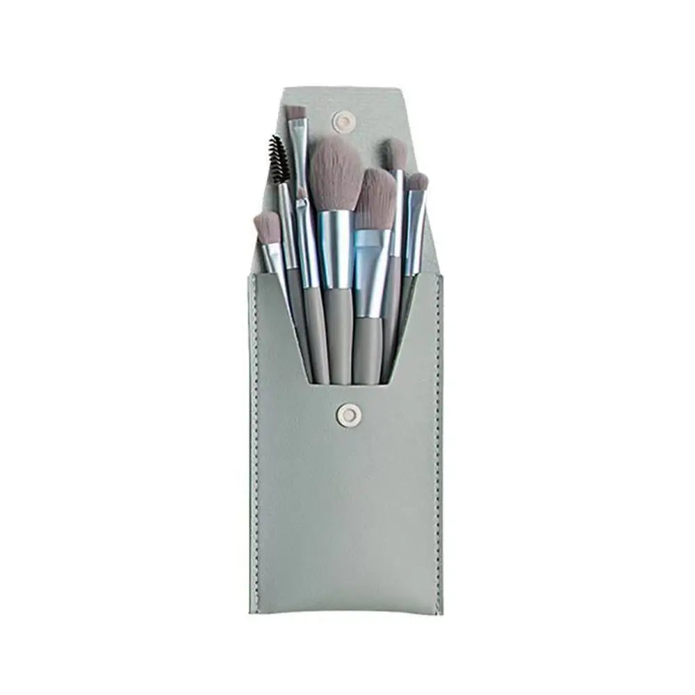Zenat 8-Piece Premium Makeup Brush Set with Bag