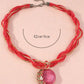 Zenat Elegant Vintage Peacock Tassel Pendant Necklace