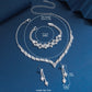 Zenat 3-4 Piece Women's Wedding Jewelry Set