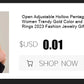 Zenat 8-Piece Chunky Mixed Metal Rings Set