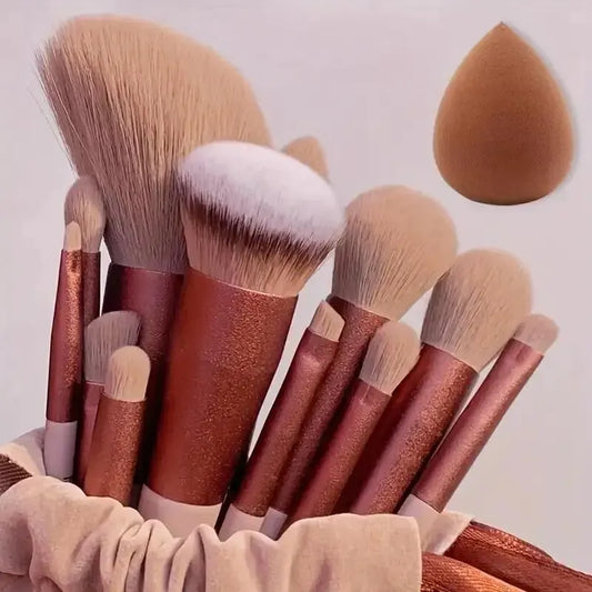Zenat Professional Soft Fluffy Makeup Brush Set