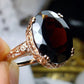 Zenat Colorful Green Cubic Zirconia Rings