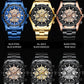 Zenat 2025 Luxury Men’s Quartz Stainless Steel Watch
