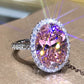 Zenat Sparkling Crystal Zircon Women's Ring