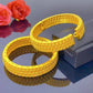 Zenat Luxury 24K Gold Bridal Bangles