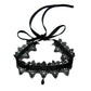 Zenat Sexy Lace Flower Velvet Choker Necklace for Women