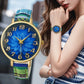 Zenat Watch Luxury Ladies Gift multicolors
