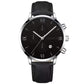 Zenat Geneva Wristwatch Alloy Case Leather