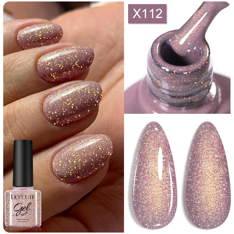 Zenat Red Autumn Winter Gel Nail Polish