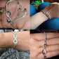 Zenat Delysia King 8-Shaped Crystal Bracelet