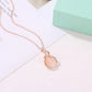 Zenat 3PC Waterdrop Rhinestone Necklace & Earrings Set