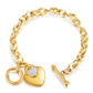 Zenat No Fade Stainless Steel Gold Plated Bracelet