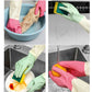 Zenat Thick Waterproof Latex Kitchen Gloves