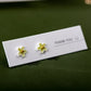 Zenat Handmade Multicolor Ceramic Flower Earrings