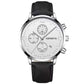 Zenat Geneva Wristwatch Alloy Case Leather