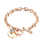 Zenat No Fade Stainless Steel Gold Plated Bracelet