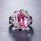 Zenat Sparkling Crystal Zircon Women's Ring
