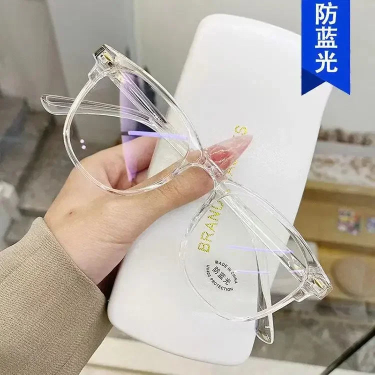 Glasses Ultralight Retro Transparent Frame Plain Men Women Fashion Glasses for Wedding Party Decorate Eyeglasses Fake Glasses