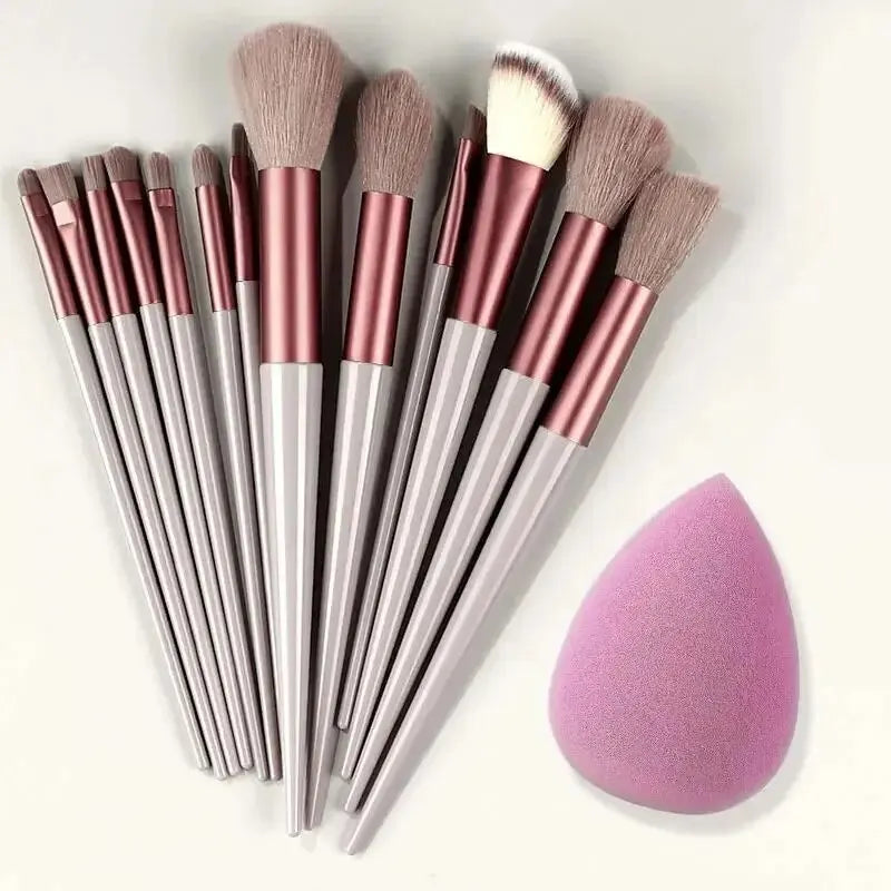 Zenat Professional Soft Fluffy Makeup Brush Set