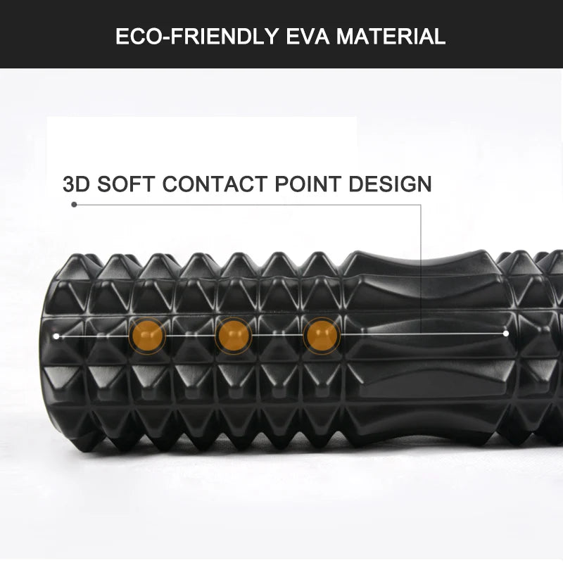 Zenat Crescent Foam Yoga & Pilates Exercise Roller