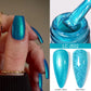 Zenat Bright Red Sparkling Glitter Gel Nail Polish