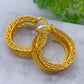 Zenat Dubai Gold Plated Hollow Earrings – Fine Jewelry