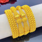 Zenat Luxury 24K Gold Bridal Bangles