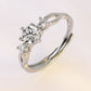 Zenat Vintage Hollow Zircon Adjustable Ring