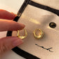 925 Sterling Silver Earrings for Women Ear Hoop Versatile Sweet Girl Fashion Jewery New Year Gifts Accessories