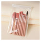 Zenat 8-Piece Portable Soft Makeup Brush Set