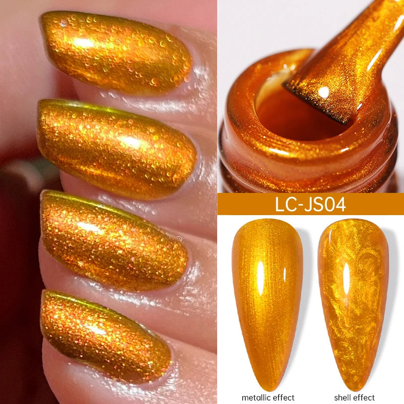 Zenat Red Autumn Winter Gel Nail Polish