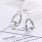 Zenat 925 Silver Gold Crystal Earrings – Luxury Trend